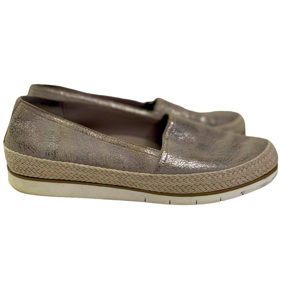 Donald Pliner Palm Women’s Metallic Leather Vacation Loafers
